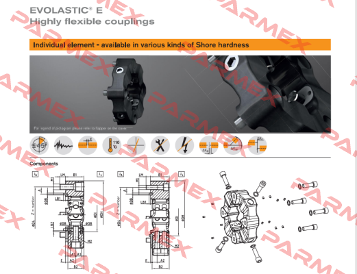 P/N: 10004021, Type: EVOLASTIC 280 E MN KTR