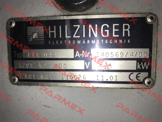 111-044 obsolete  Hilzinger