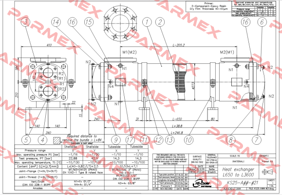 KS25-AEN-421 L2300 HS Cooler