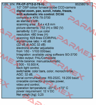 FK-CF-3712-2-78- IQ  Pieper