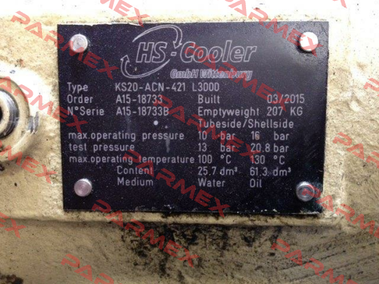 KL-1520  HS Cooler