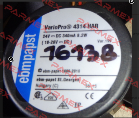 VARİO PRO 4314 HAR oem  EBM Papst