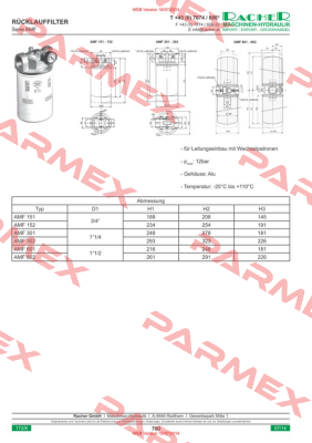 CA 151 CV (4703-1151)  Sofima Filtri