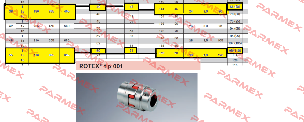 D02038001  Rotex