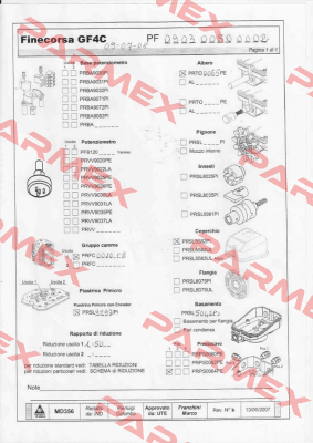 GF4C ,PF0903 0050 0002 Ter Tecno Elettrica Ravasi