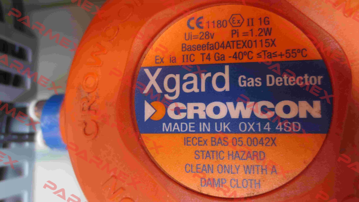 XGARD Type 1 O2 0-25% Vol  Crowcon