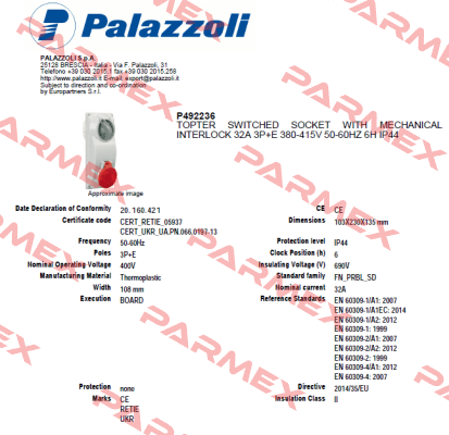 492236  Palazzoli