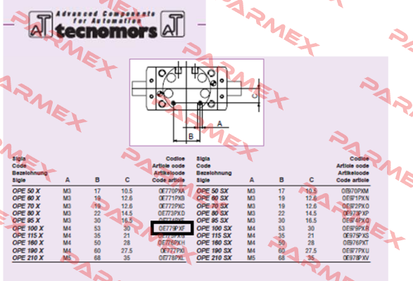 OPE100X  Tecnomors