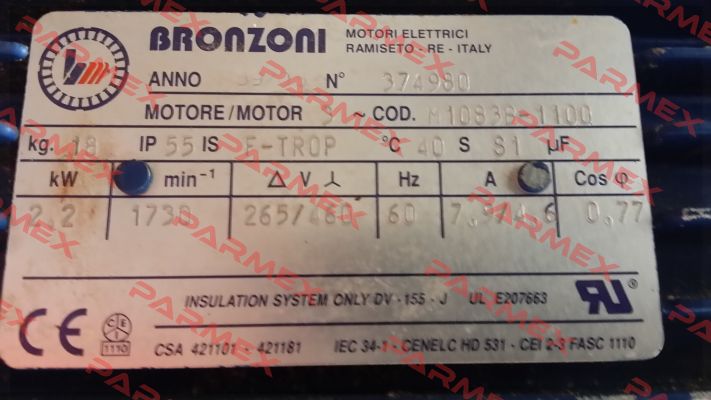 GR 100 B5 (374980)  Bronzoni