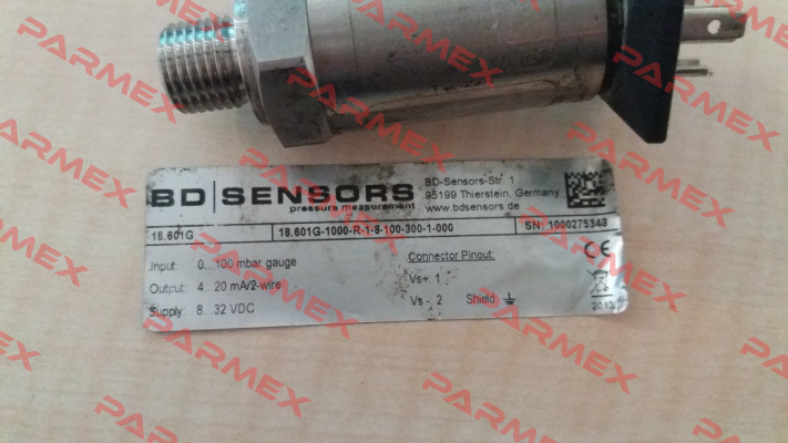 18.601G-1000-R-1-8-100-300-1-000 // OEM 18.601G Bd Sensors