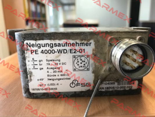 PE4000-WD/E2-01   FSG Fernsteuergeräte
