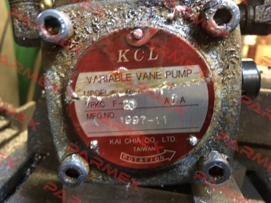 VPKC  F-20 A  KCL HYDRAULIC PUMPS