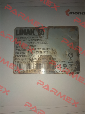 Type: 3211P0-1020042X   It.Nr. 321003 OEM  Linak