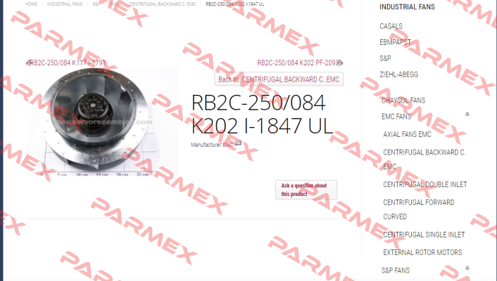 RB2C-250/084 K202 I-1847  Emc