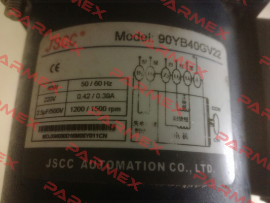 90YB40GV22+90GK25HK JSCC AUTOMATION CO., LTD.