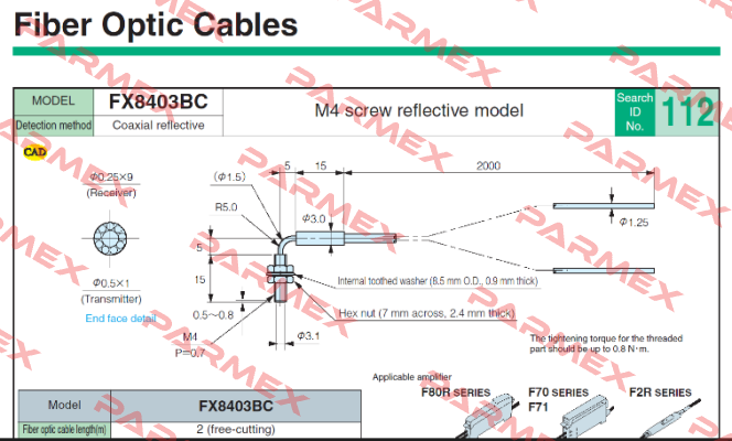 FX8403BC  Takex