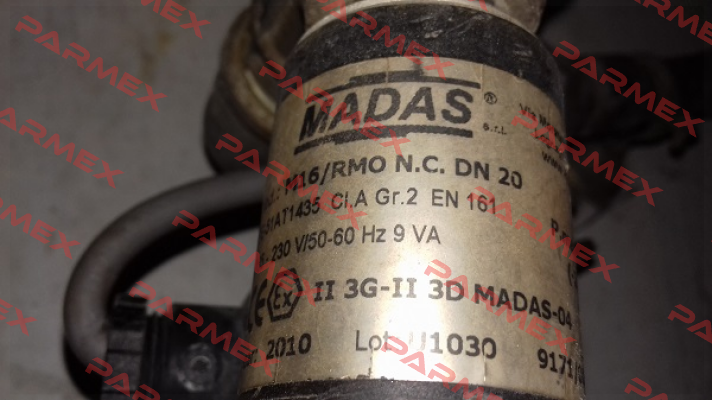 M16/RMO N.C. DN 20 Madas