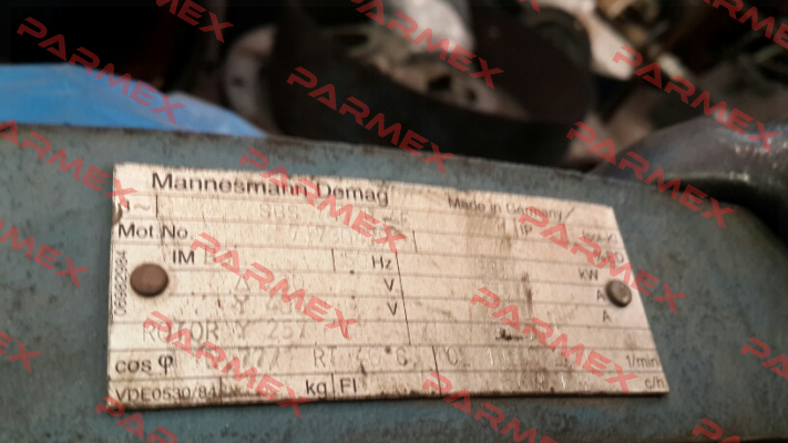 Bearing felt for 7/730479  Mannesmann-Demag