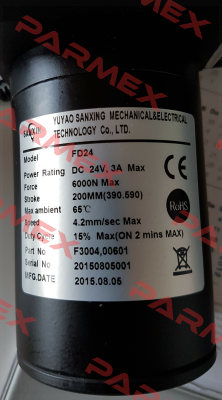 F3004,0001 DC 24V, 3A Sanxing