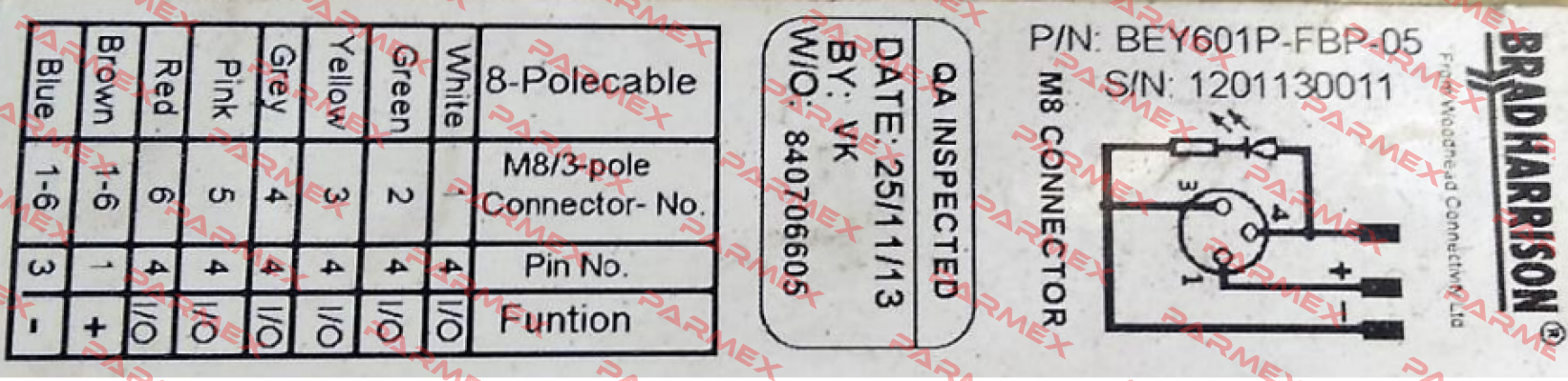 BEY601P-FBP-05  Molex