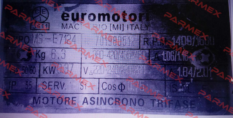 MS-E7124 old code, new code A B3P4 004 Euromotori