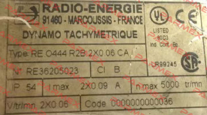 REO444R2B2X0,06CA   Radio Energie