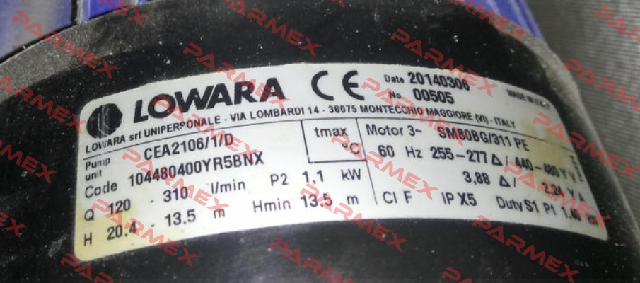 CEA2106/1/D Lowara