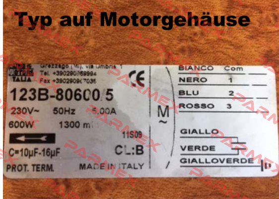 123B-80600/5 Euro Motors Italia