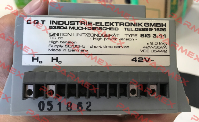 SIG 3.11 EGT Industrie elektronik