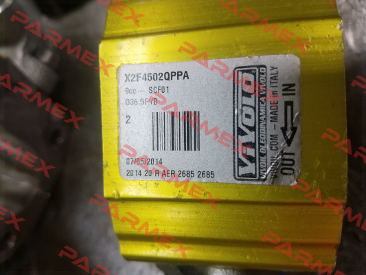 Type X2F4502QPPA Vivoil Oleodinamica Vivolo