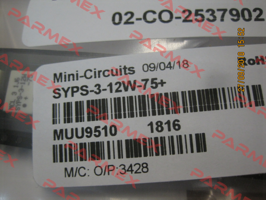 SYPS-3-12W-75+   Mini Circuits