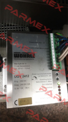 UGV 2412 obsolete, no alternative WÖHRLE