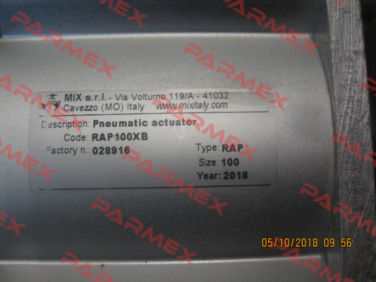 RAP100XB MIX Srl