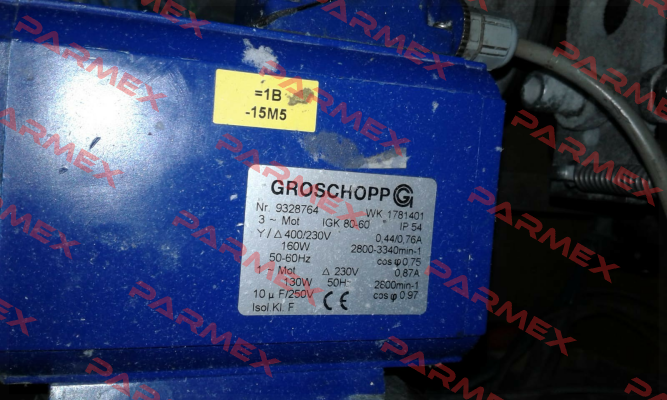 IGK 80 60 90W 1130Y/D B3  obsolete Groschopp