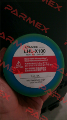 249137 Type LHL-X100-7 Lube