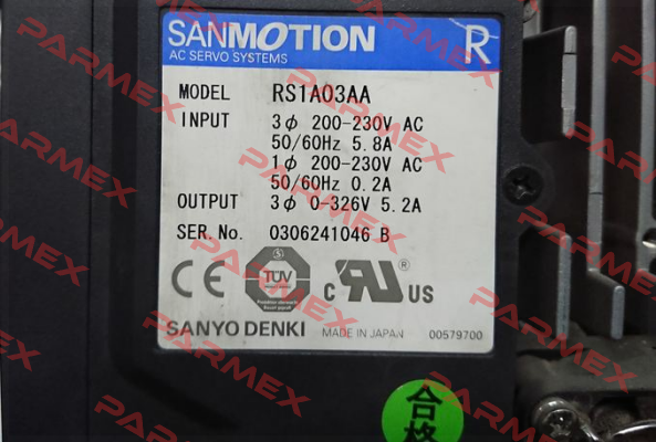 RS1A03 Sanyo Denki