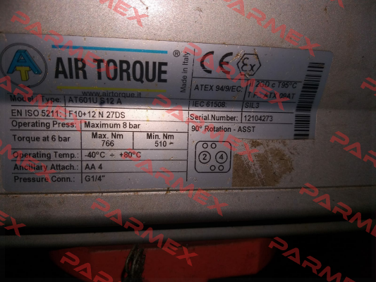 SC01200-6UF10F1227AZ Air Torque