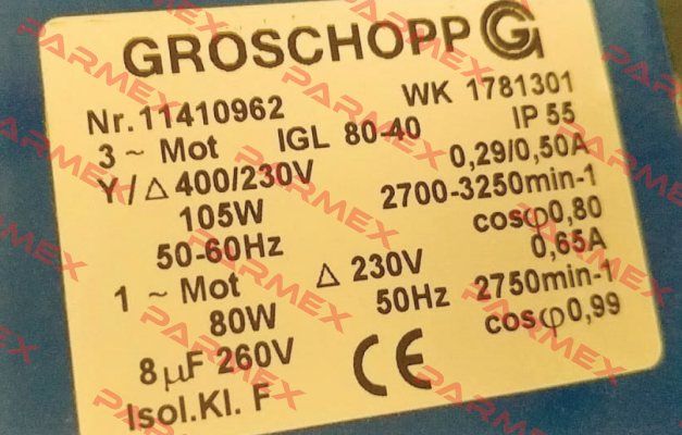 IGKU 80-40 Groschopp