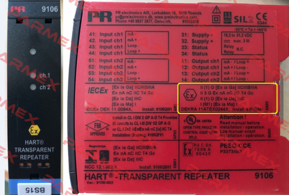 9106B1B Pr Electronics