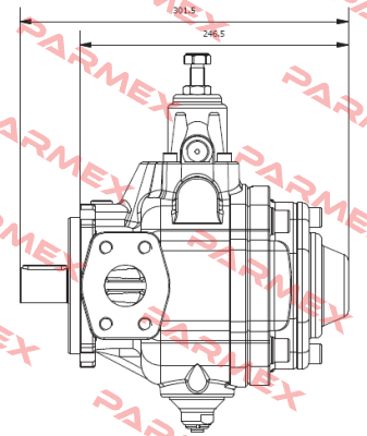 P/N: 6044238-001 Type: VVSL2-40-S-RFRM-30-CCW-10 Vickers (Eaton)