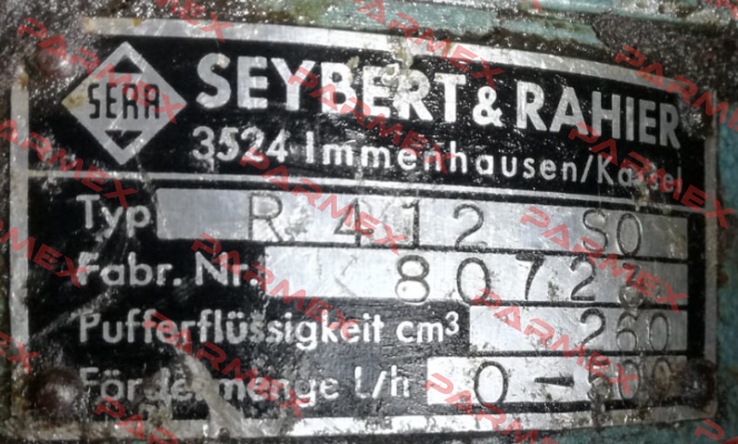 R 412 S0 Seybert-Rahier