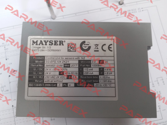 SG-EFS 104 ZK2/1 Mayser