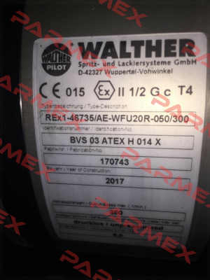 REx1-46735/AE-WFU20R-050/300 Walther Pilot