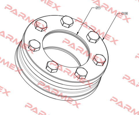 RFN4061 55X100 Ringfeder