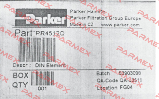 QA-G3519 Parker