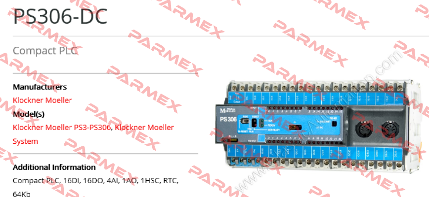 PS306-DC Moeller (Eaton)