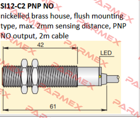 SI12-C2 PNP NO Aeco