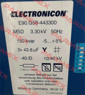 E90.G58-443300 Electronicon