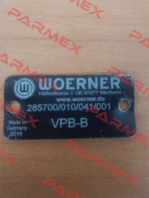 285700/010/041/001 Woerner