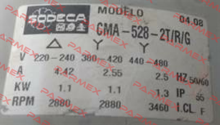 CMA-528-2T/R/G OEM  Sodeca